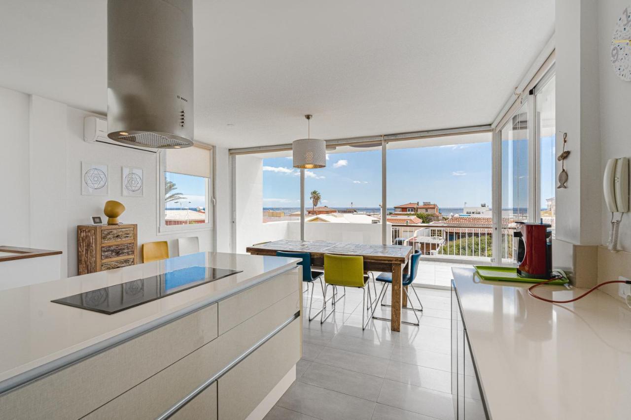 Modern 3Bdr Villa With Heated Pool El Médano Exterior foto